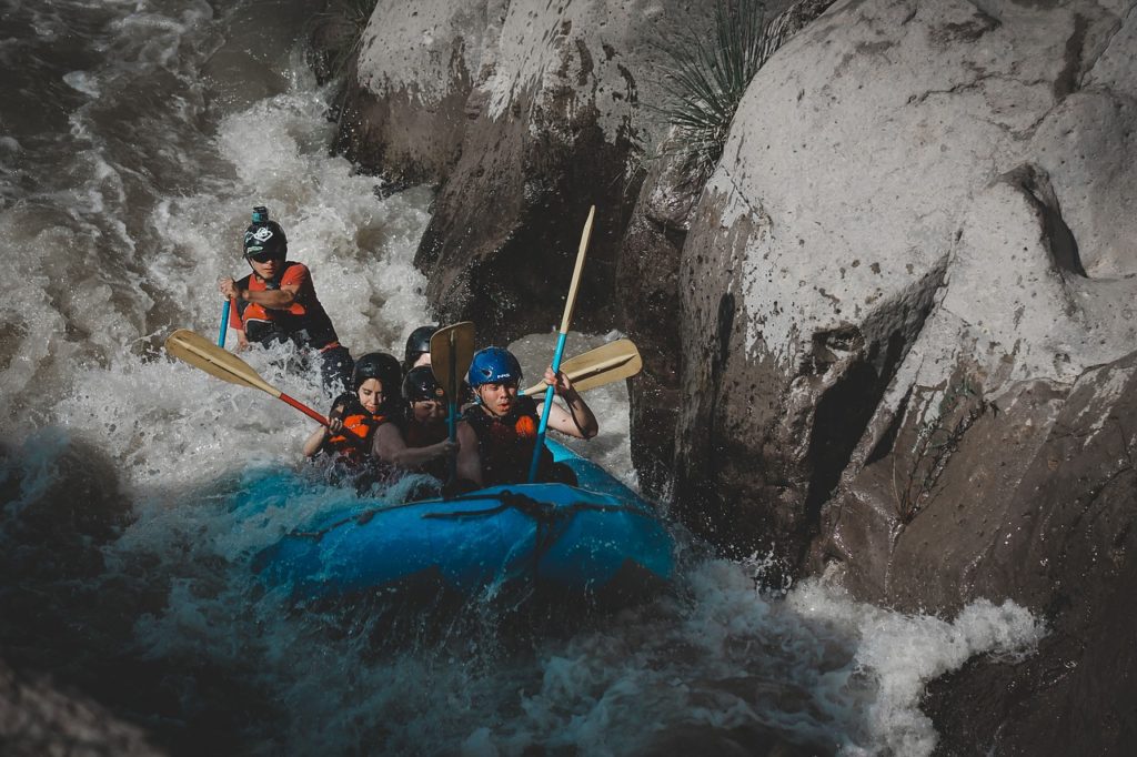 rafting