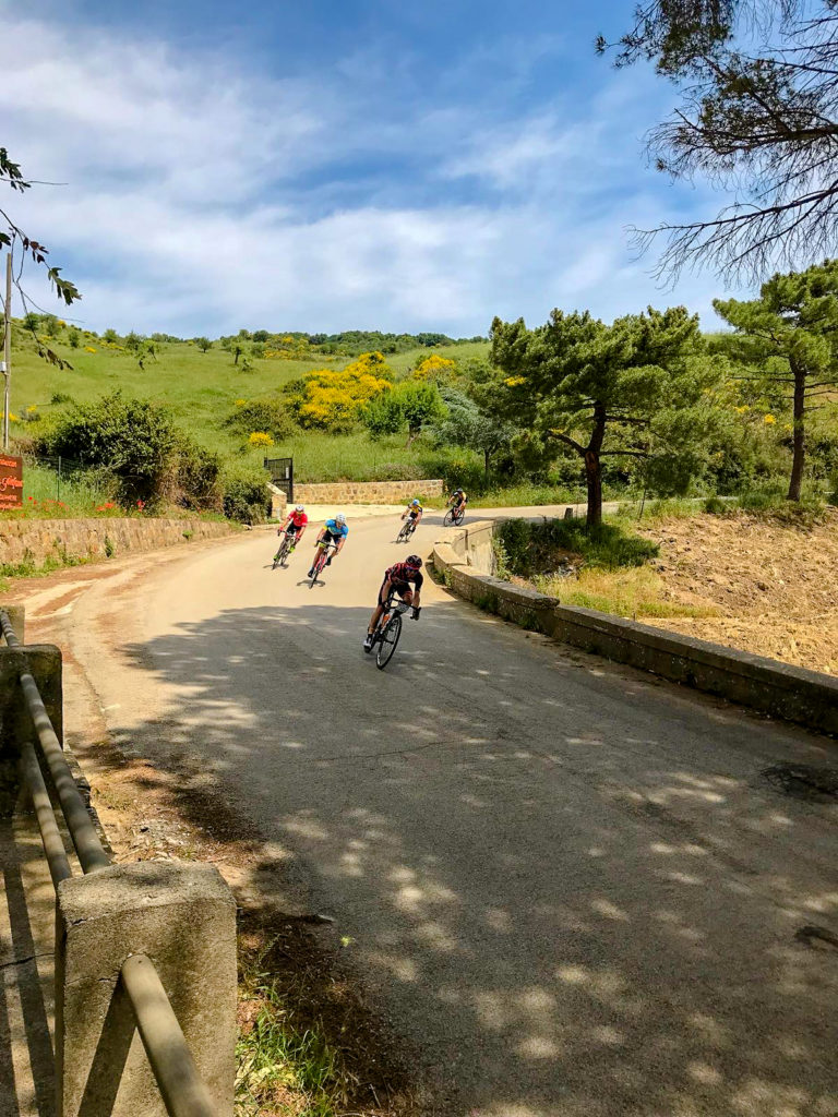 attività di mountain bike